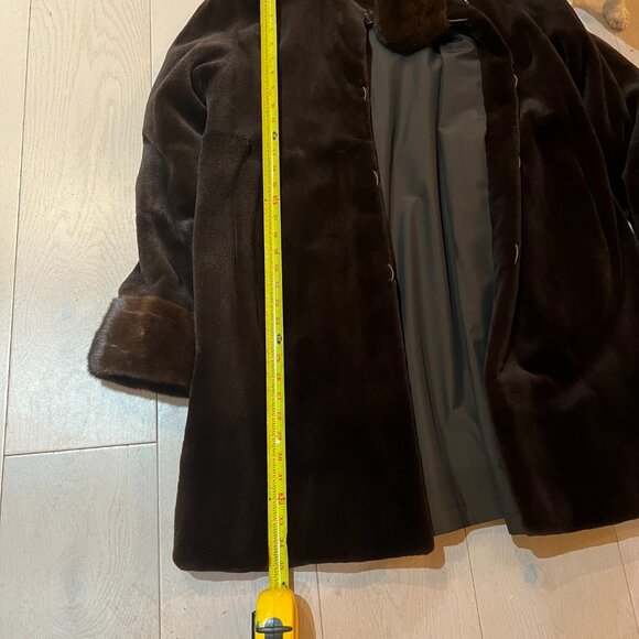 Luxurious Loro Piana Reversible Mink and Raincoat - Picture 13 of 16